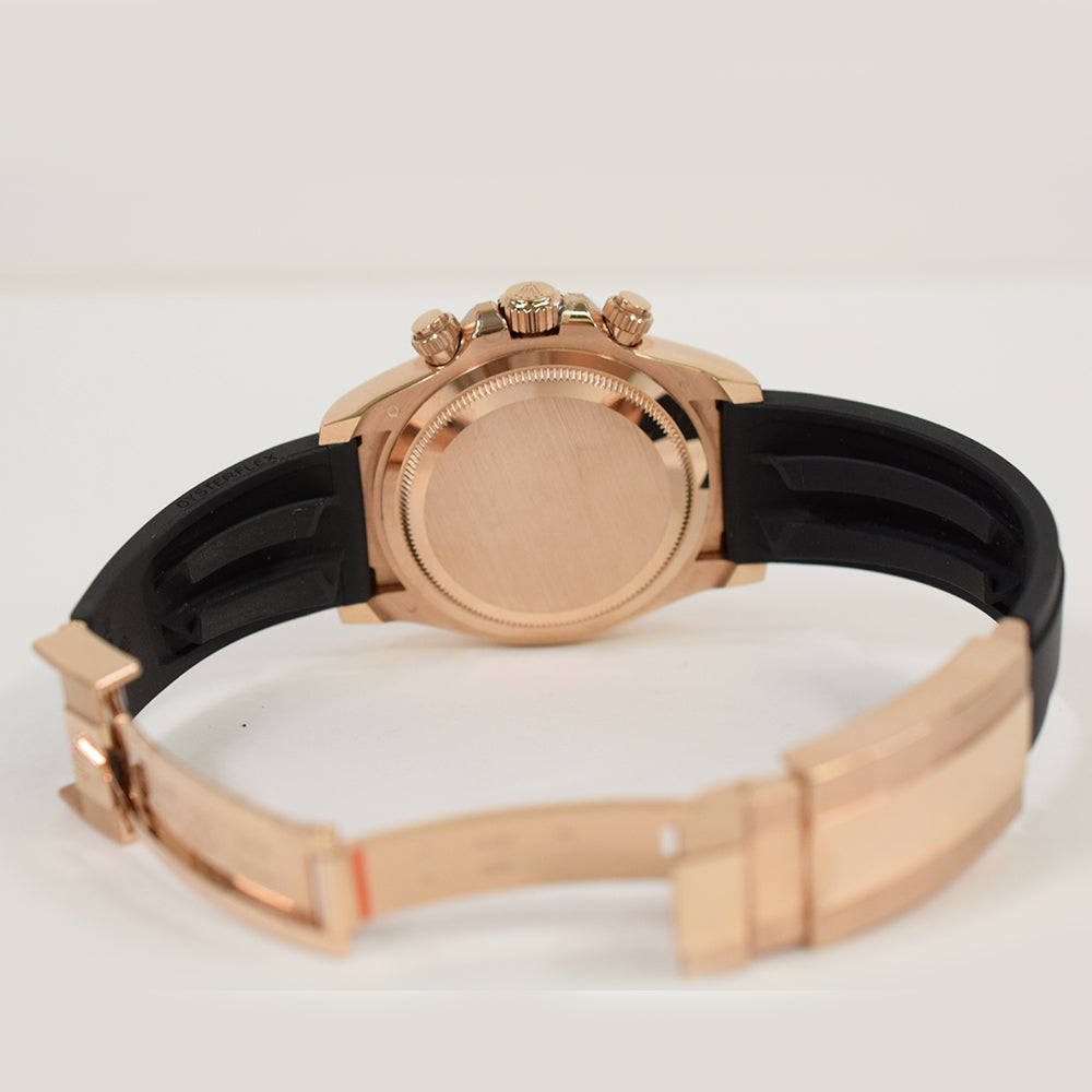 Daytona Rubber Strap Rose Gold 126515LN