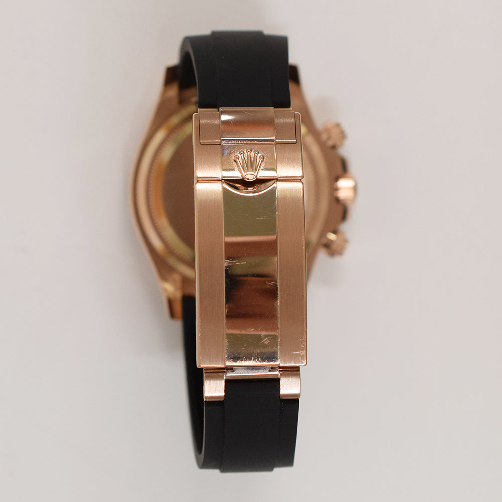 Daytona Rubber Strap Rose Gold 126515LN