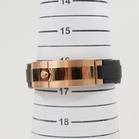 Daytona Rubber Strap Rose Gold 126515LN