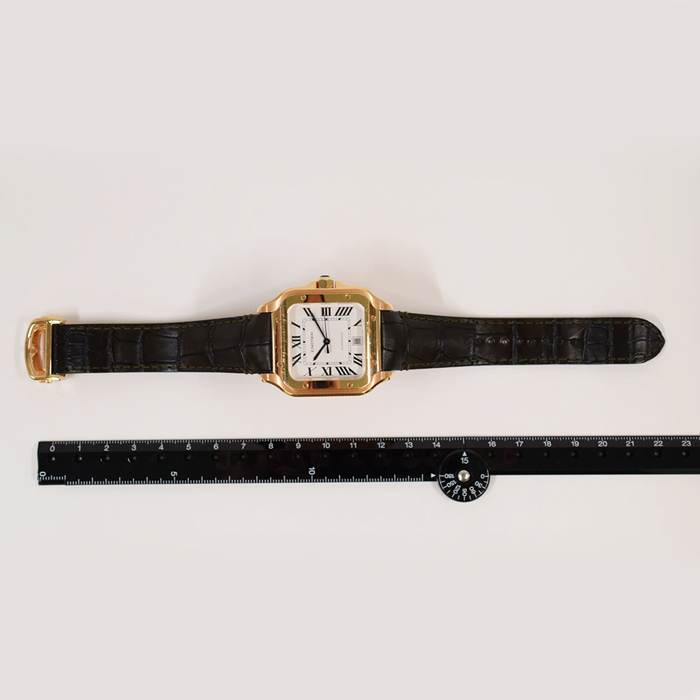 Santos de Cartier Rose Gold Self-winding - 47.5mm x 39.8mm  WGSA0019