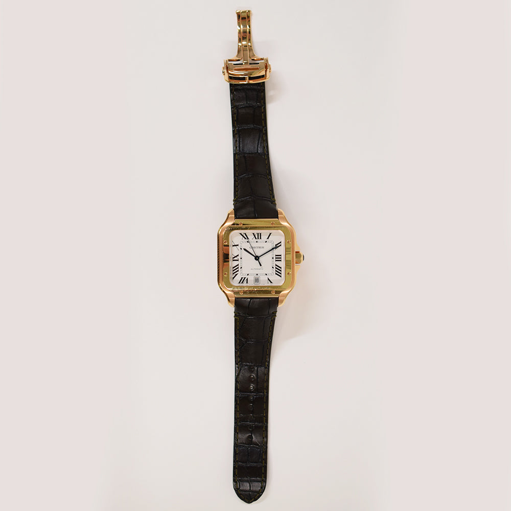 Santos de Cartier Rose Gold Self-winding - 47.5mm x 39.8mm  WGSA0019