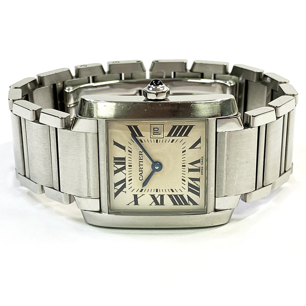 Tank Française Quartz Stainless Steel - 25mm x 29.5mm W51011Q3
