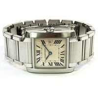 Tank Française Quartz Stainless Steel - 25mm x 29.5mm W51011Q3