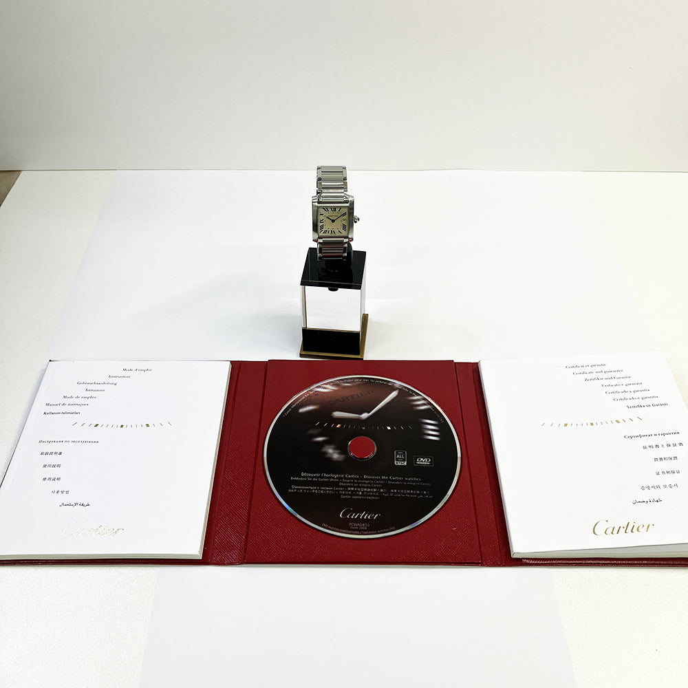 Tank Française Quartz Stainless Steel - 25mm x 29.5mm W51011Q3