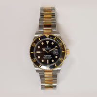 Submariner Date 41mm Black Ceramic Bezel Steel and Yellow Gold 126613LN