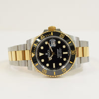 Submariner Date 41mm Black Ceramic Bezel Steel and Yellow Gold 126613LN