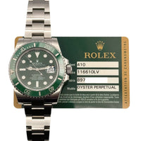Submariner Date 40mm "Hulk" Steel 116610LV
