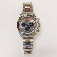 Daytona White Gold 116509
