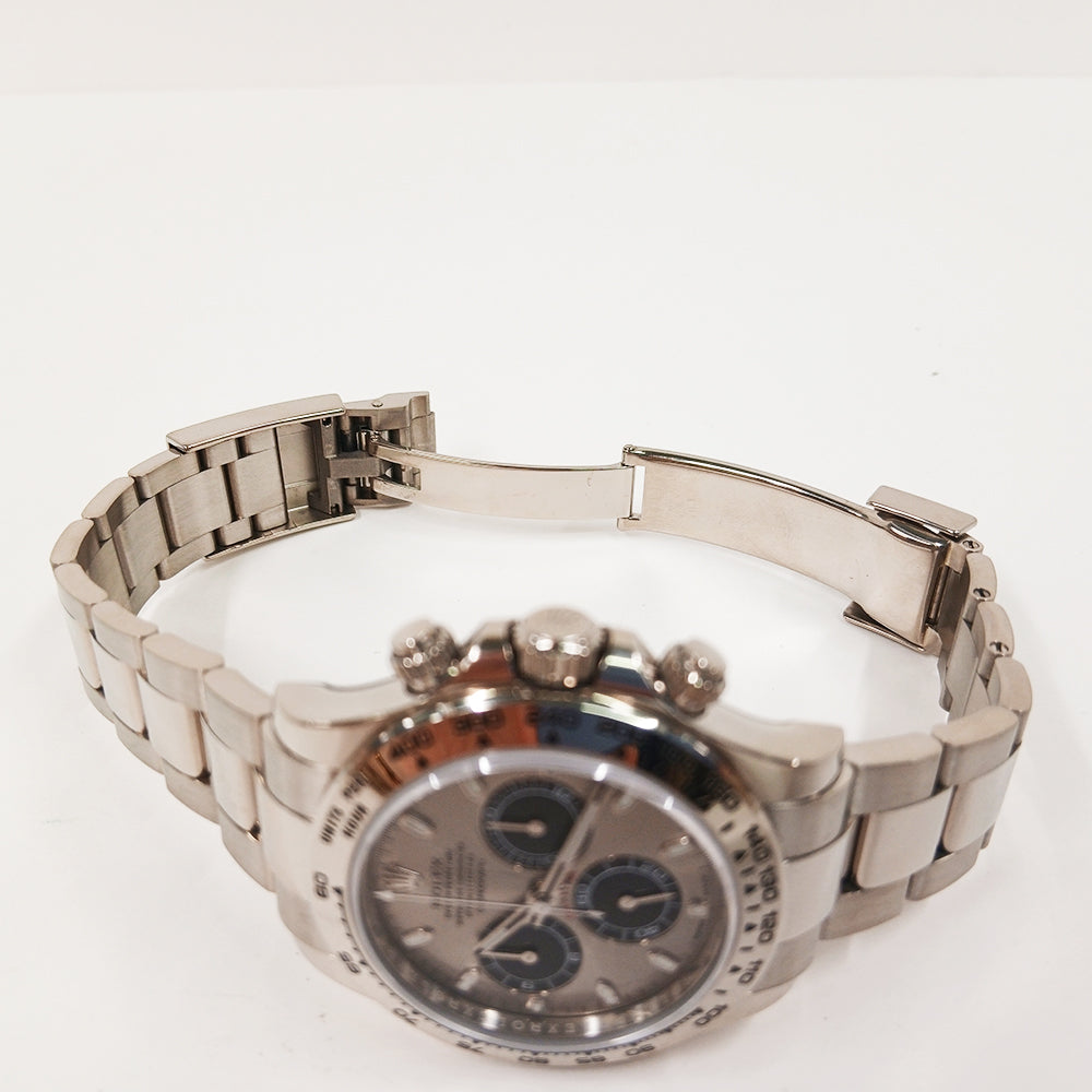 Daytona White Gold 116509