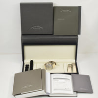 Saxonia Thin 37mm White Gold Manual Winding 201.027