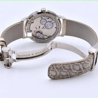 Saxonia Thin 37mm White Gold Manual Winding 201.027
