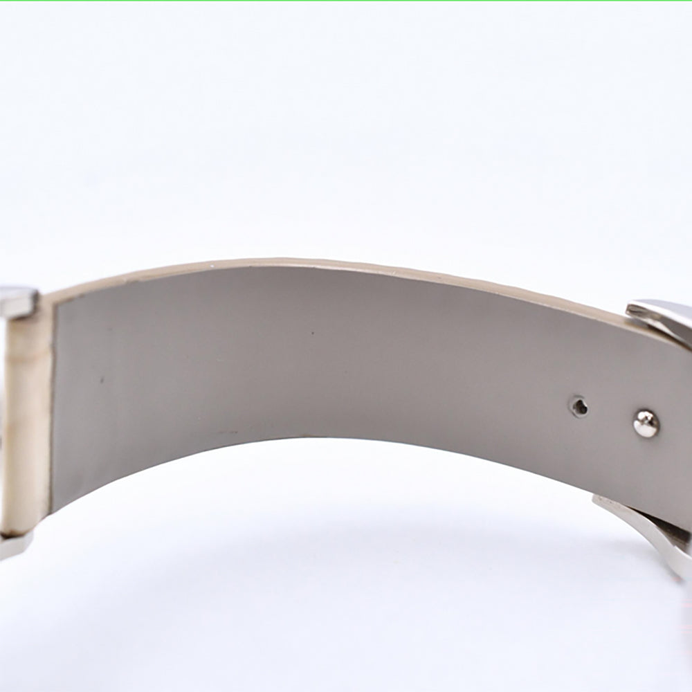 Saxonia Thin 37mm White Gold Manual Winding 201.027