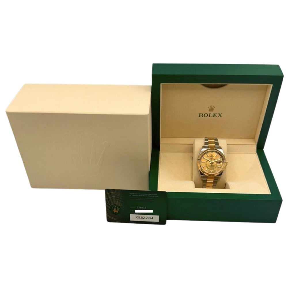 Sky-Dweller Steel and Yellow Gold 336933