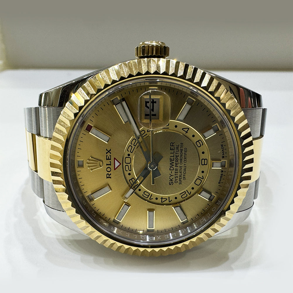 Sky-Dweller Steel and Yellow Gold 336933