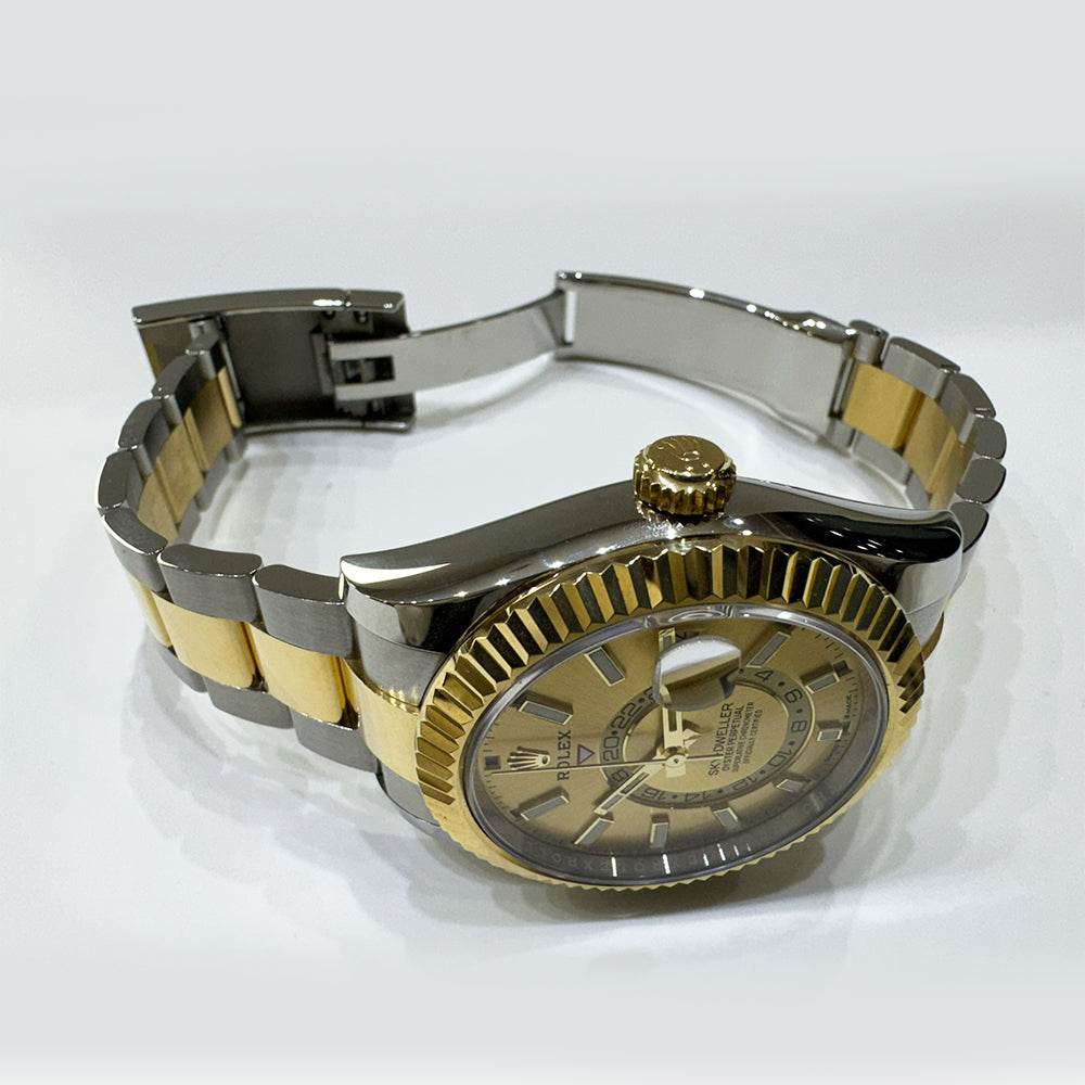 Sky-Dweller Steel and Yellow Gold 336933