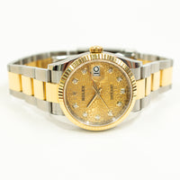 Datejust 36mm Steel and Yellow Gold 126233G