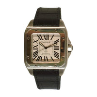 Santos 100 Medium Size Stainless Steel on Strap WSSA0007