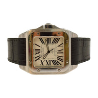 Santos 100 Medium Size Stainless Steel on Strap WSSA0007