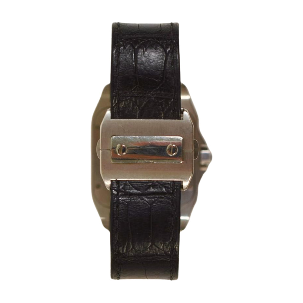 Santos 100 Medium Size Stainless Steel on Strap WSSA0007