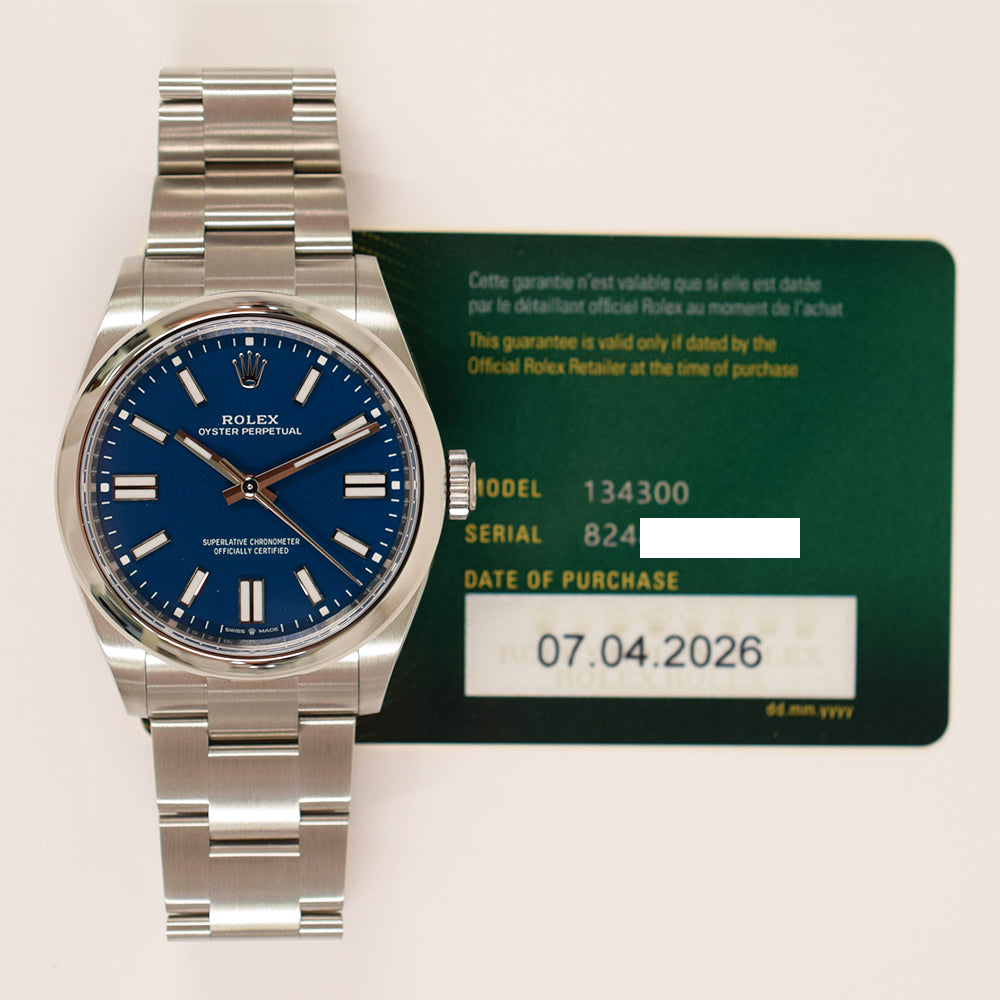 Oyster Perpetual 41mm Steel 134300