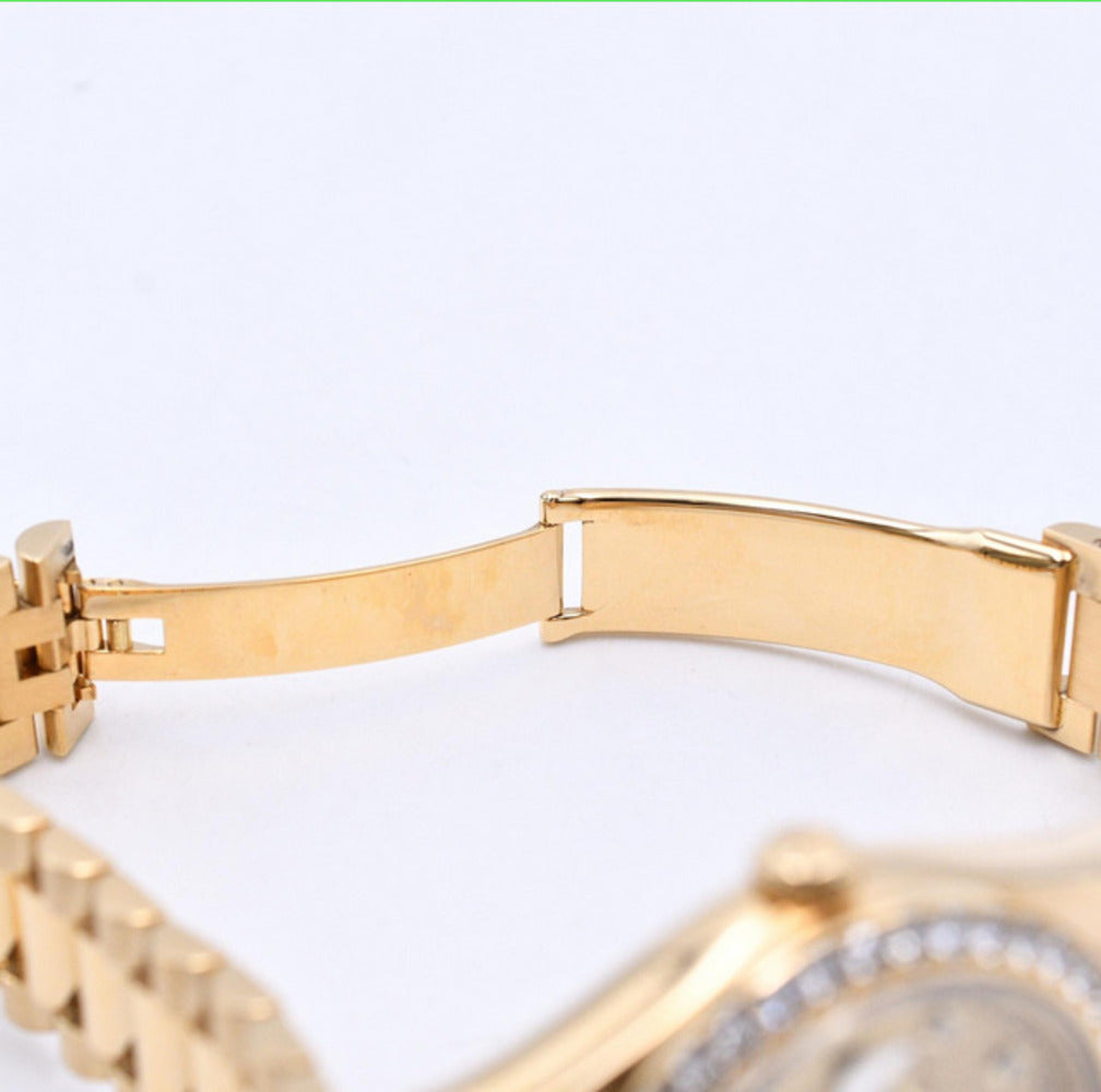 Day-Date President 41mm Diamond Bezel Yellow Gold 218348A