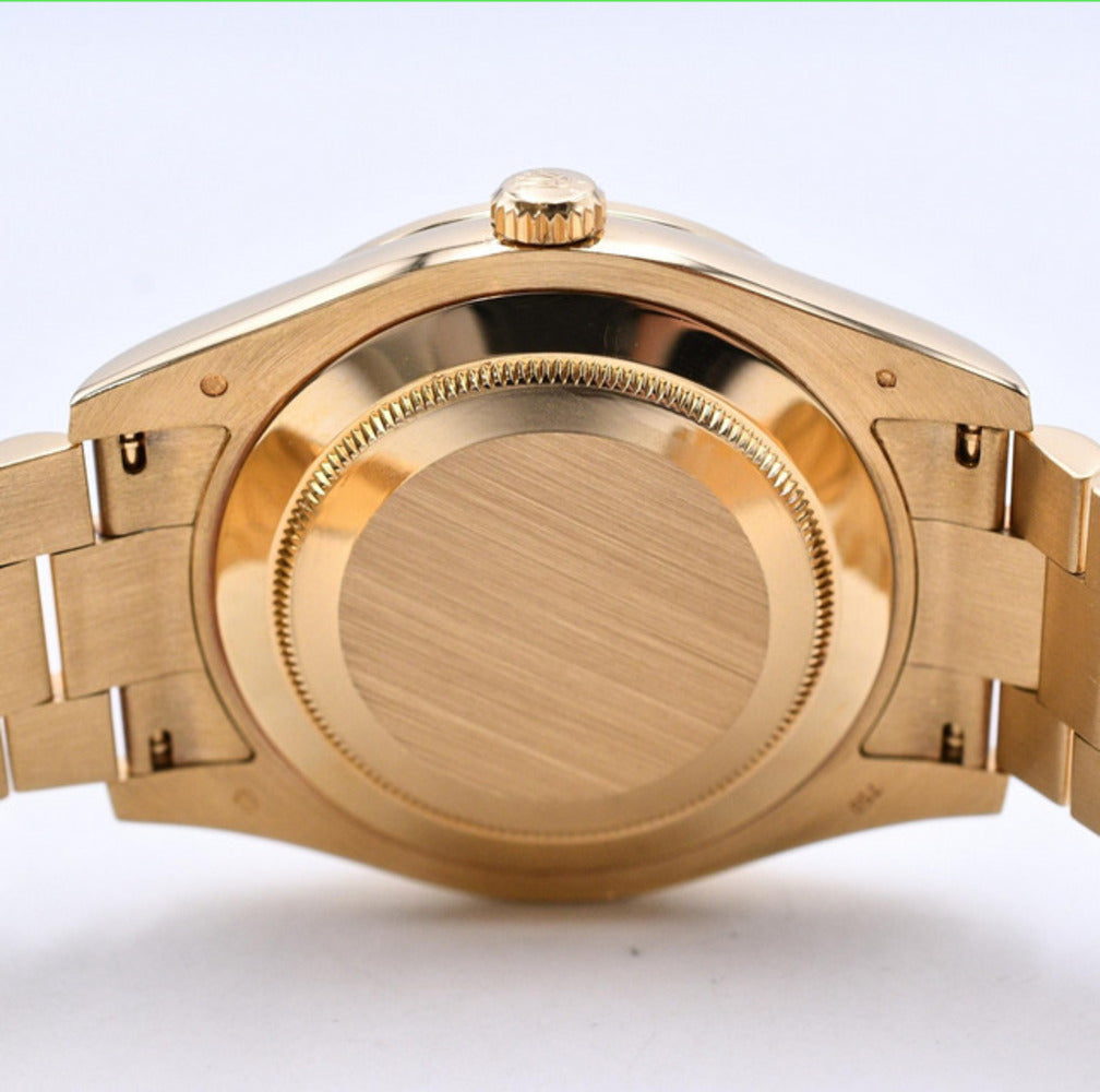 Day-Date President 41mm Diamond Bezel Yellow Gold 218348A