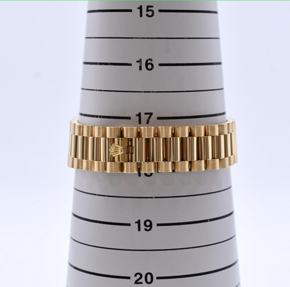 Day-Date President 41mm Diamond Bezel Yellow Gold 218348A