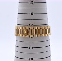 Day-Date President 41mm Diamond Bezel Yellow Gold 218348A