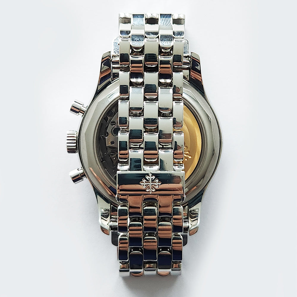 Annual Calendar Chronograph 40.5mm Stainless Steel 5960/1A-001