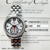 Annual Calendar Chronograph 40.5mm Stainless Steel 5960/1A-001