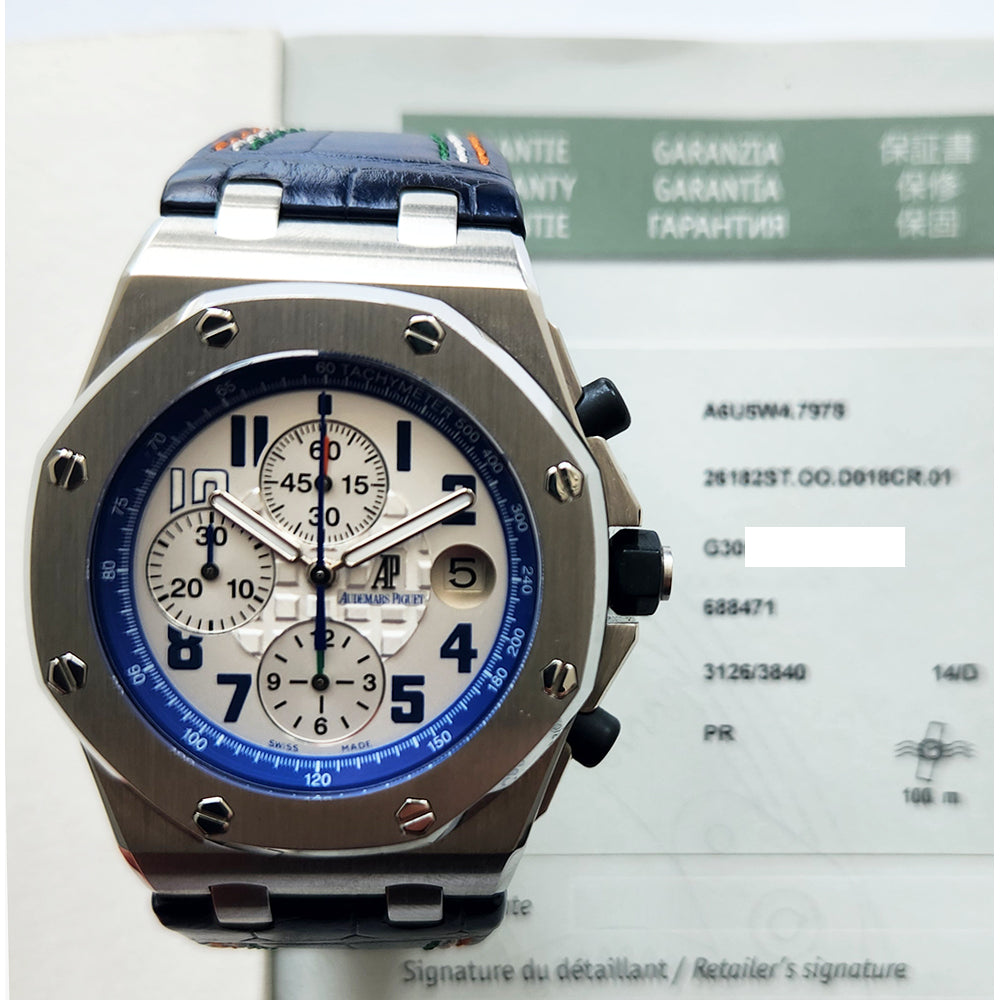 Royal Oak Offshore Chrono 42mm Sachin Tendulkar - Limited Edition of 300 26182ST.OO.D018CR.01