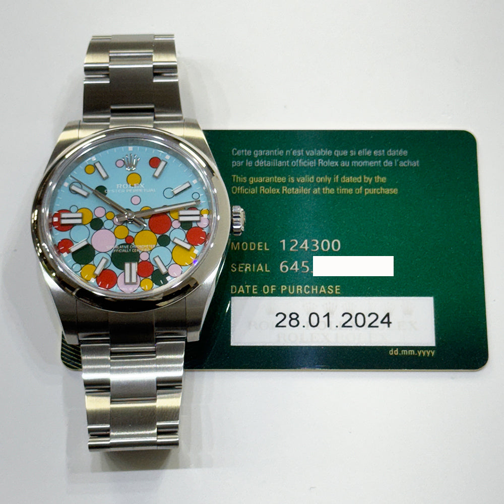 Oyster Perpetual 41mm Steel 124300