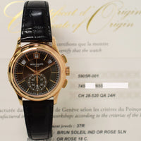 Annual Calendar Flyback Chronograph Selfwinding 42mm Rose Gold 5905R-001