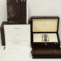 Complications Annual Calendar Moon Phase Selfwinding 38mm Diamond Bezel White Gold 4947G-001