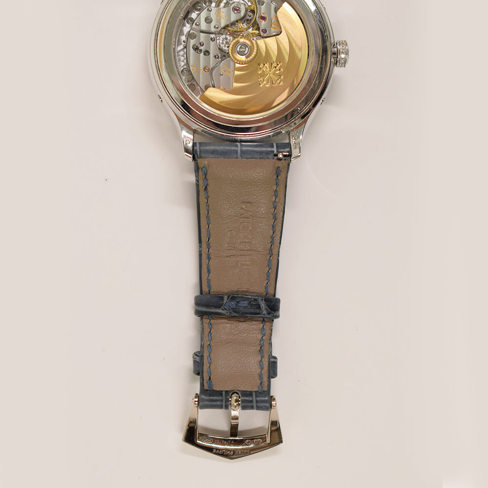 Complications Annual Calendar Moon Phase Selfwinding 38mm Diamond Bezel White Gold 4947G-001