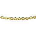 14kt yg 1.3mm Cable Chain 18"