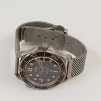 Seamaster Diver 300M 007 Edition 42mm Titanium Brown Tropical Bezel Automatic 210.90.42.20.01.001