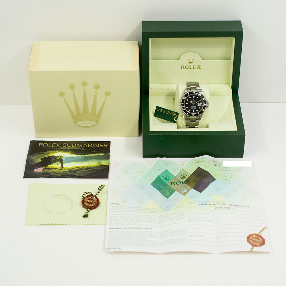 Submariner Date 41mm Aluminium Stainless Steel 16610