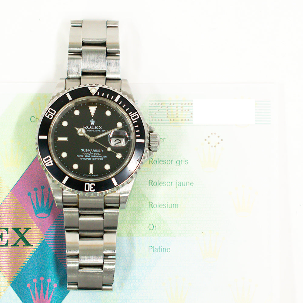 Submariner Date 41mm Aluminium Stainless Steel 16610