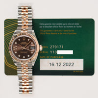 Lady Datejust 28mm Steel and Rose Gold 279171