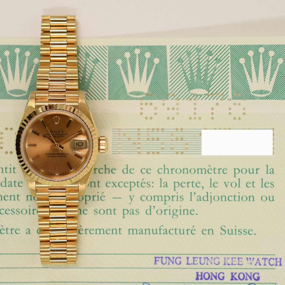 Datejust 26mm Yellow Gold 69178