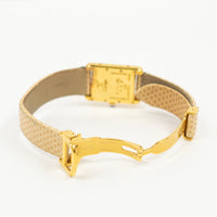 Cartier Tank Must Vermeil Aquarino Quartz Gold-plated Silver - Limited Edition - 29mm x 22mm W1018687