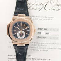 Nautilus Flyback Chronograph 40.5mm Rose Gold 5980R-001