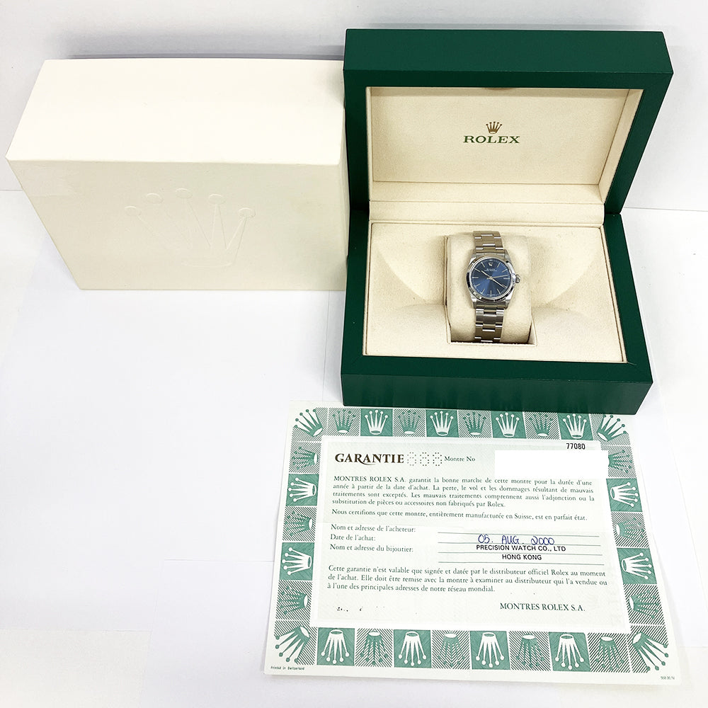 Oyster Perpetual 31mm Steel 77080