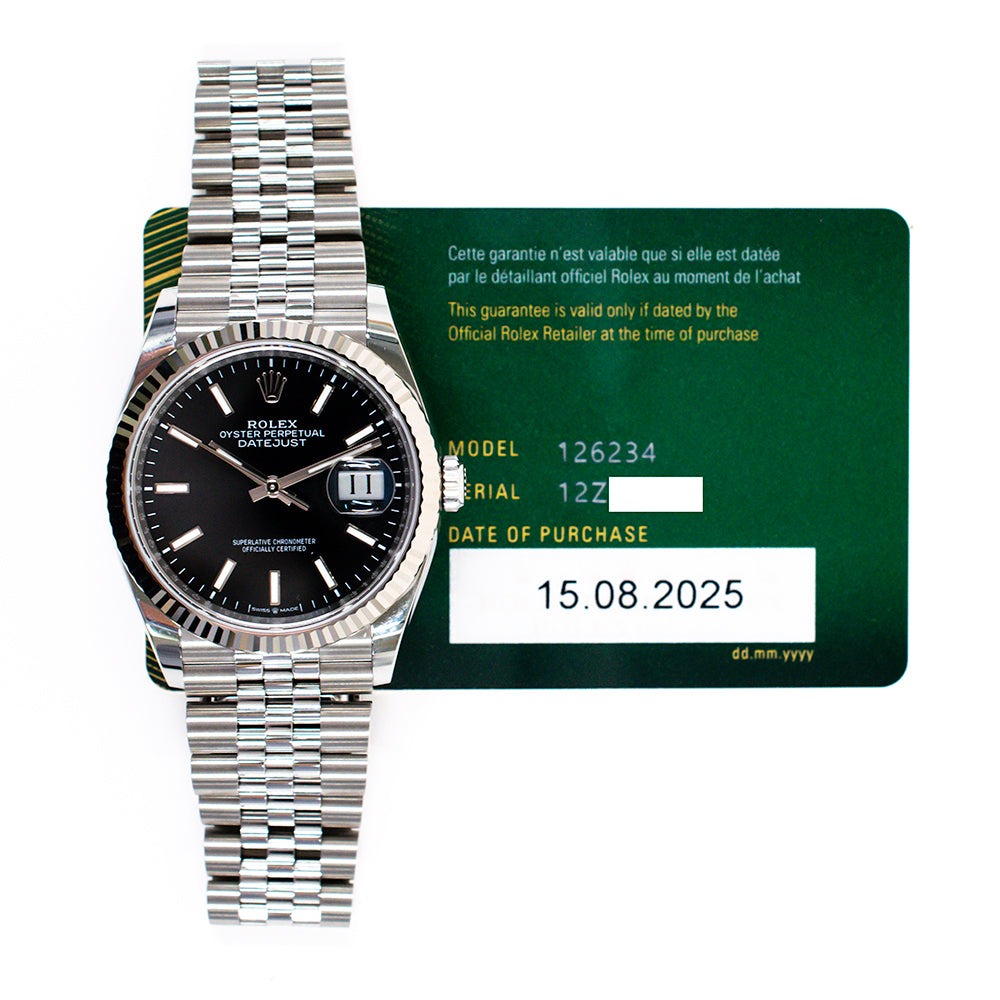 Datejust 36mmSteel and White Gold 126234