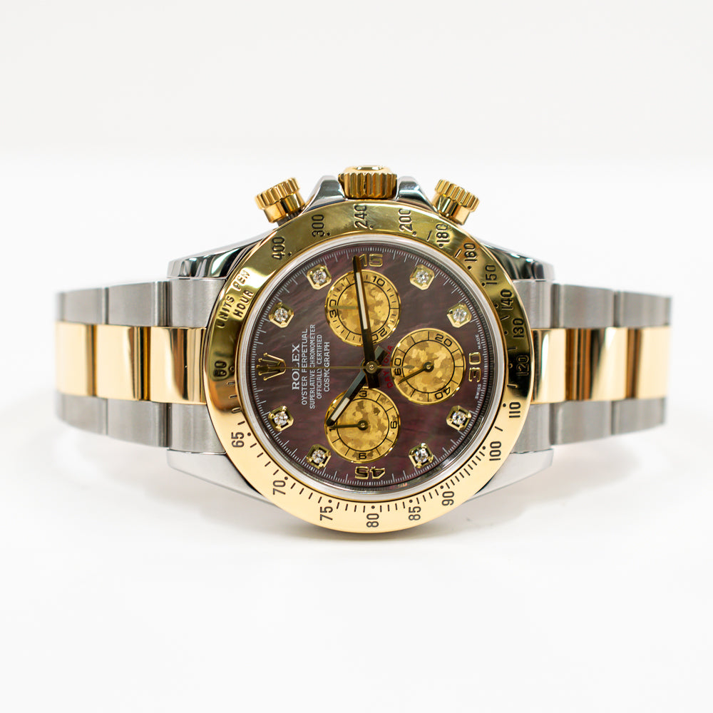 Daytona Steel and Yellow Gold 116523NG