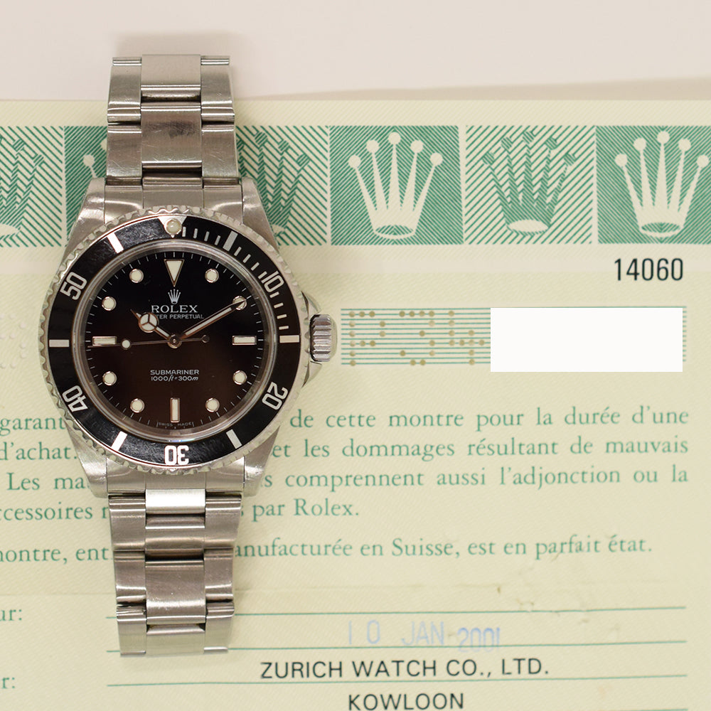 Submariner No Date 40mm Aluminium Bezel 14060