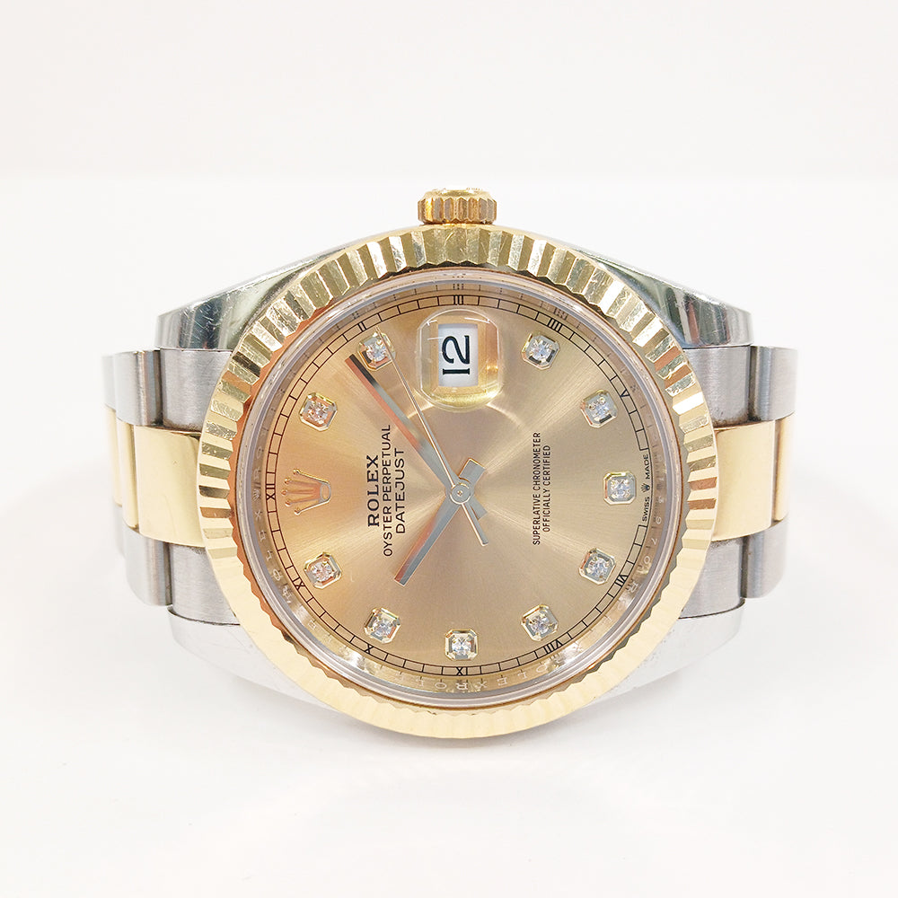 Datejust 41mm Steel and Yellow Gold 126333G