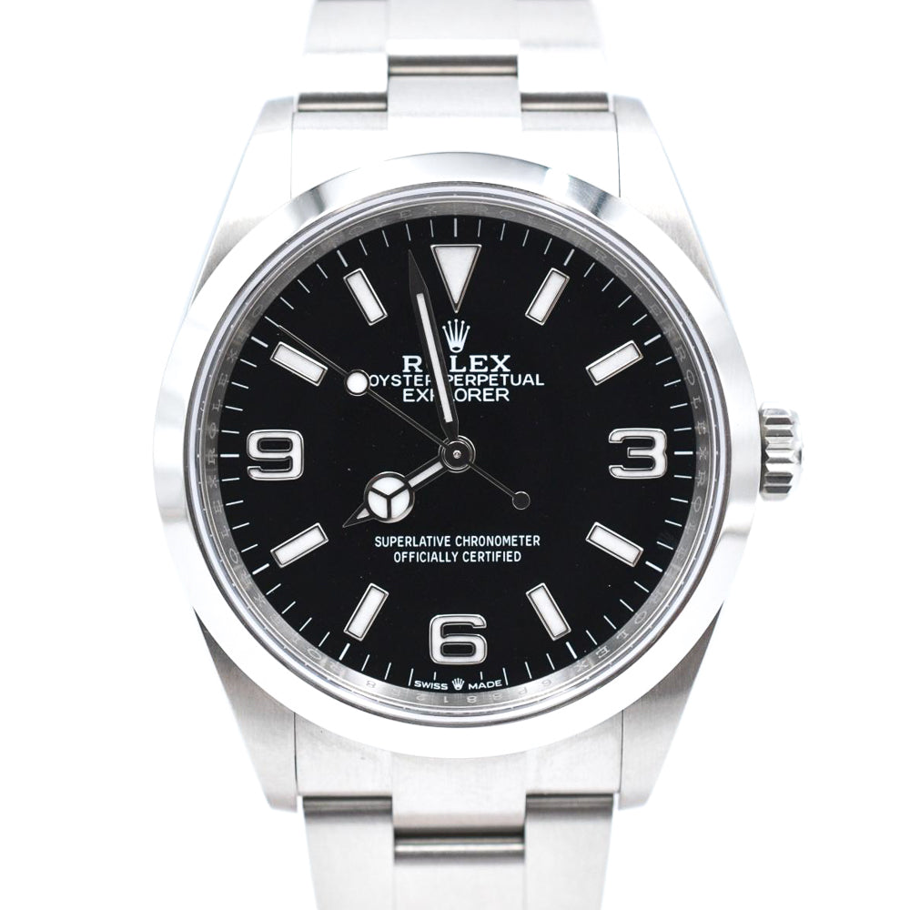 Explorer 36mm Steel 124270