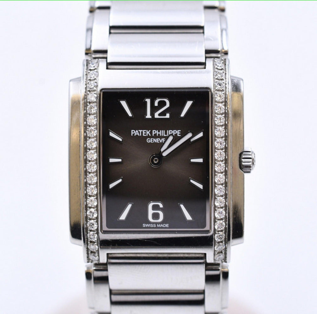 Twenty~4 Stainless Steel Grey sunburst Dial 4910/1200A-010